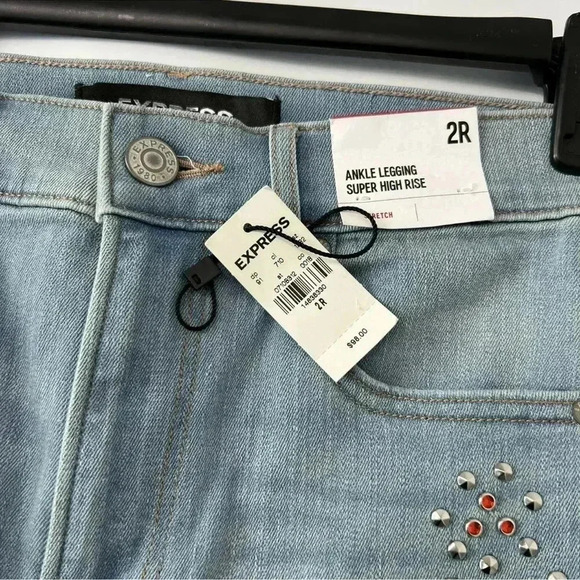 Express Ankle Legging High RIse‎ Jean Size 2R - Picture 4 of 11